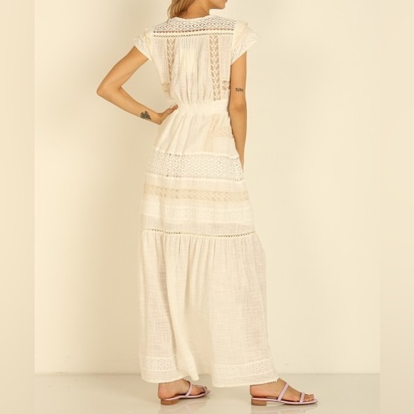 Spell 🤍 Suki Gown White EUC 🤍 XS - Picture 7 of 16